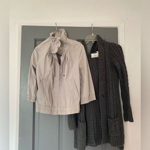 Two Long Sleeve Jackets